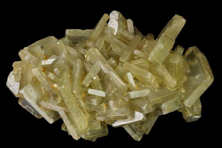 Tabular Barite Crystal Cluster with Phantoms - Peru #169105